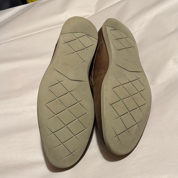 Clarks Rich Brown Slip-On Loafers main image 6